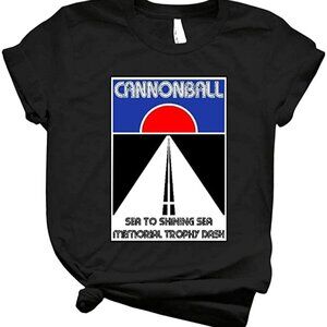 Cannonball Run 81 T-Shirt Retro 80s Movie Graphic Tee 84
